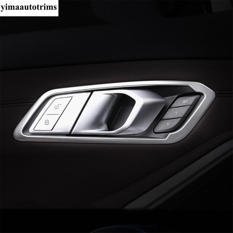 Dashboard Air AC Vents / Window Lift / Head Light / Handle Bowl Cover Trim For BMW 3 Series G20 - 2024 Accessories Interior