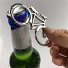 New Volume of Opener Bike Bicycle Metal Beer Bottle Opener Keychain Keyring Creative