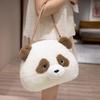 Fashion Japanese Cute Plush Panda Crossbody Bag In Winter Popular New Shoulder Bag Korean Version Ins Women's Bag Animal