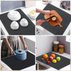 Silicone Non-slip Heat-Resistant Stove Mat - Draining & Anti-scald Placemat for Kitchen and Dining Table.