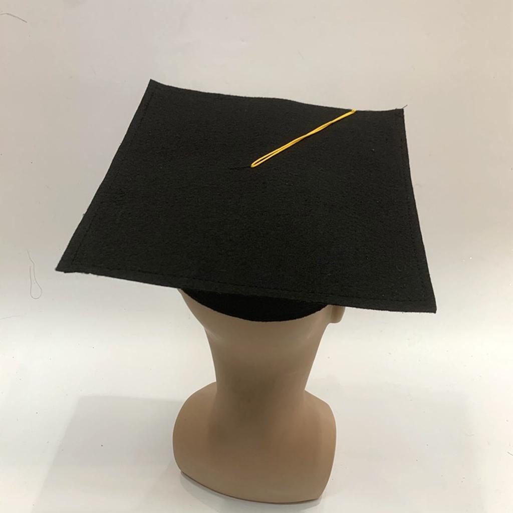 Нейтральная выпускная кепка для взрослых и детей с кисточкой для средней школы