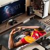 Коврик для мыши Galatasaray Victor Osimhen, Большой игровой коврик для стола, Нескользящий коврик для мыши XXL для ноутбука и планшета, Игровой коврик для мини-ПК со прошитыми краями