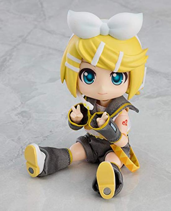 Nendoroid Doll Character Vocal Series 02 Kagamine Rin Len Kagamine Rin ABS ПВХ Окрашенная Подвижная Фигурка & Немасштабная &