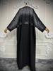 LN212 modest2026 Горячая Распродажа Новая Мусульманская Женская Одежда Горячий Бриллиантовый Кардиган Халат Ближневосточная Мода Бурка
