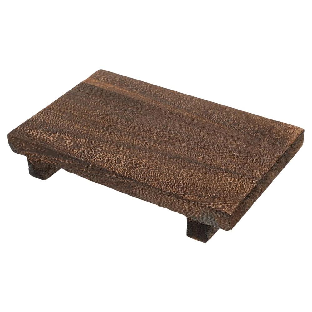 New Wooden Aromatherapy Perfume Tray Square Retro Jewelry Storage Tray Rack Figurine Display Rack Entrance Home Decoration