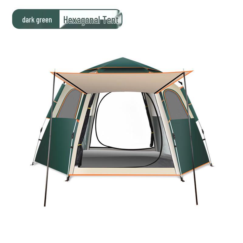 Thickened Automatic Hexagonal Outdoor Camping Tent