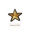 5/10Pcs Fabric Sew On Embroidery Applique Iron-On Patch Badge Stickers Stars Patches