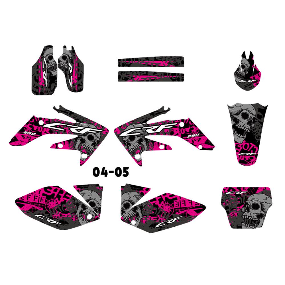 Наклейки для CRF250R CRF250 Off-Road (2004-2009)