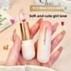 Crystal Transparent Color Changing Petal Jelly Lipstick, Moisturizing and Temperature Sensitive