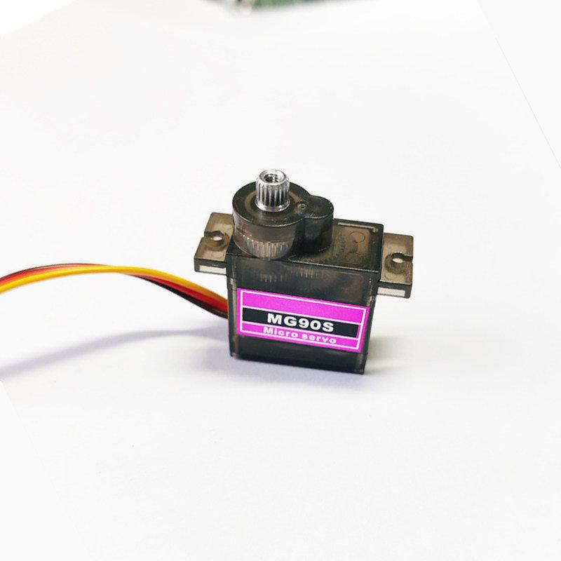 MG90S Metal Gear 9G Servo Motor: 90-360° for RC Airplane, Model Robot, Gimbal Steering