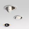 1PC Spot Led Downlight Recessed Потолочный светильник с регулировкой яркости, белый, черный, для помещений, регулируемый на 360°, для гостиной