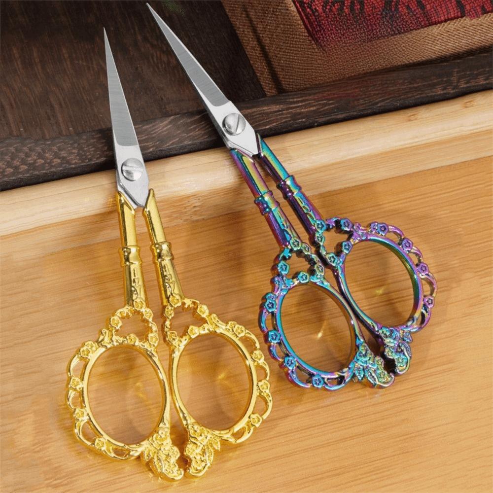 Antique Design Tailor Scissors Classic Style Embroidery Scissors Thread Cutter Sewing Projects
