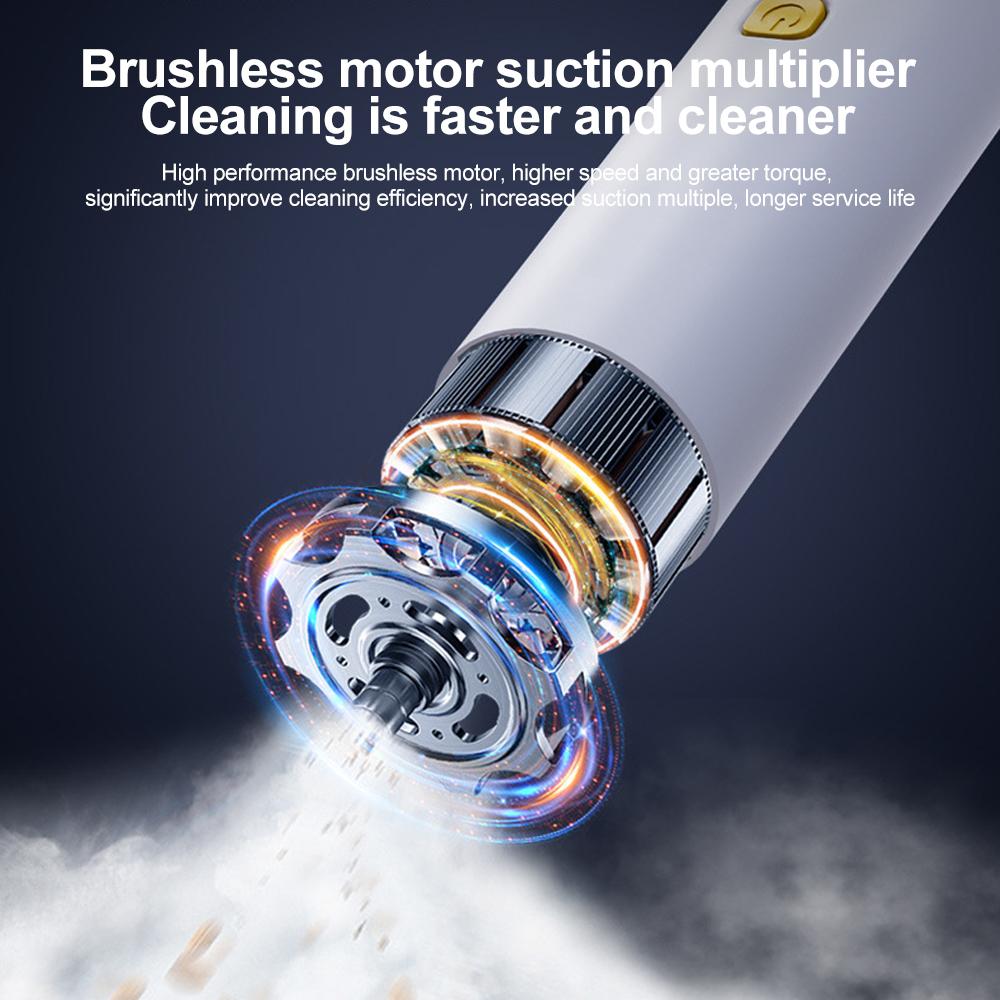 180000pa Ручной пылесос для дома, автомобиля, мини-беспроводной пылесос, 120 Вт, мощный супервсасывающий пылесос для домашнего автомобиля