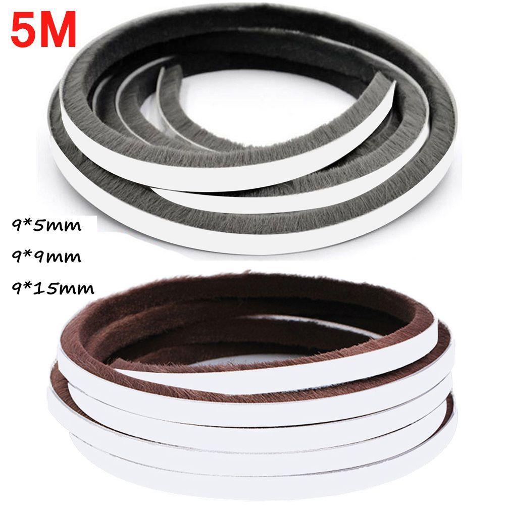 Windproof Tape Rainproof Gadgets Pile Weatherstrip Self Adhesive Door and window seal Sealing Strip