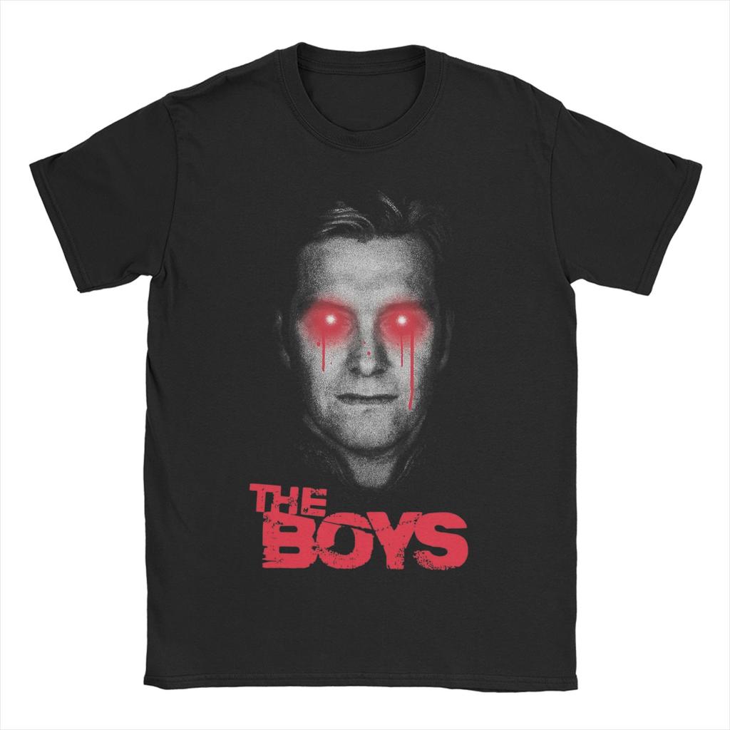 Винтажные Футболки с Логотипом The Boys Унисекс ЖЕНСКИЕ Хлопковые Футболки с Круглым Вырезом Футболки с Коротким Рукавом Идея для Подарка Одежда