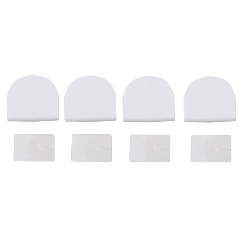 4шт зажимы для душевой занавески анти брызг зажимы фиксированные зажимы держатели крючки для предотвращения проливания аксессуары для ванной комнаты