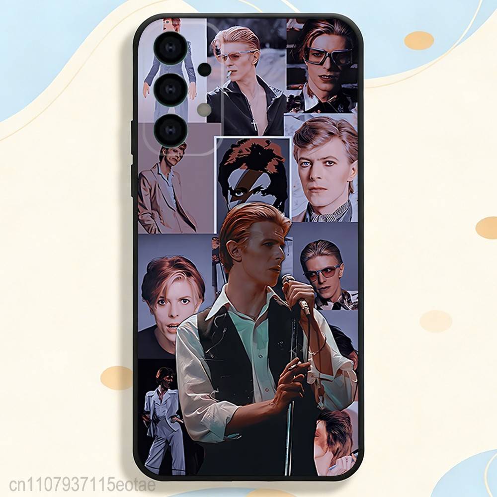 Чехол для телефона D-David Blackstar Bowie для Samsung S25, S24, S21, S22, S23, S30, Ultra, S20, Plus, Fe, Lite, 5G Черный
