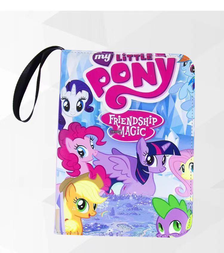 My Little Pony Zippered Trading Card Binder - Four and Nine-Pocket Album