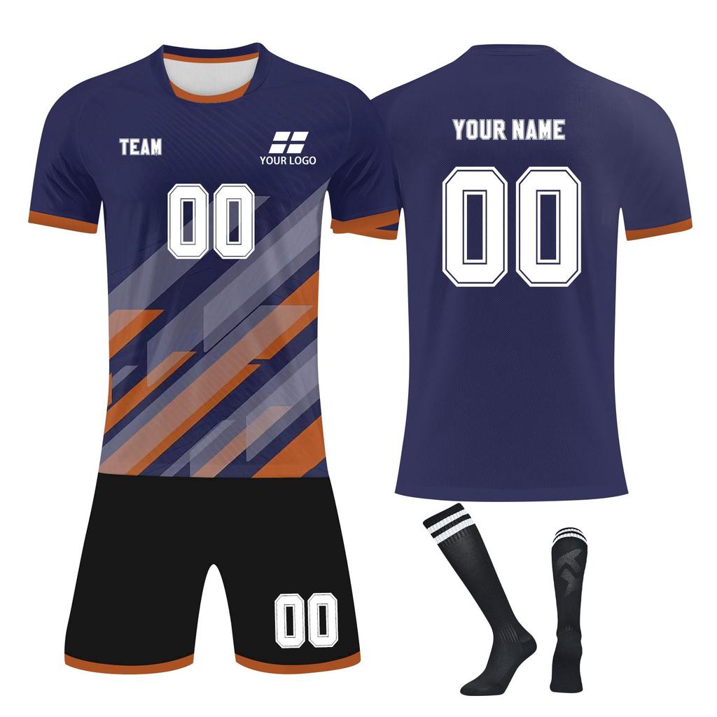 Комплект персонализированных рубашек для мужчин и девочек с именем и номером, футбольные майки на заказ для мальчиков, тренировочный костюм