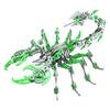 3D Metal Scorpi 3D Puzzle for Adults Steampunk Insect Model Toy Metal Puzzle DIY Handmade Miniature Kit Stainless Steel Craft Kit Educational Toy…