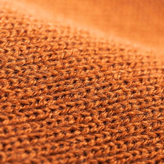 Зимняя унисекс вязаная шапка эластичная с отворотами утолщенная однотонная защита ушей теплая