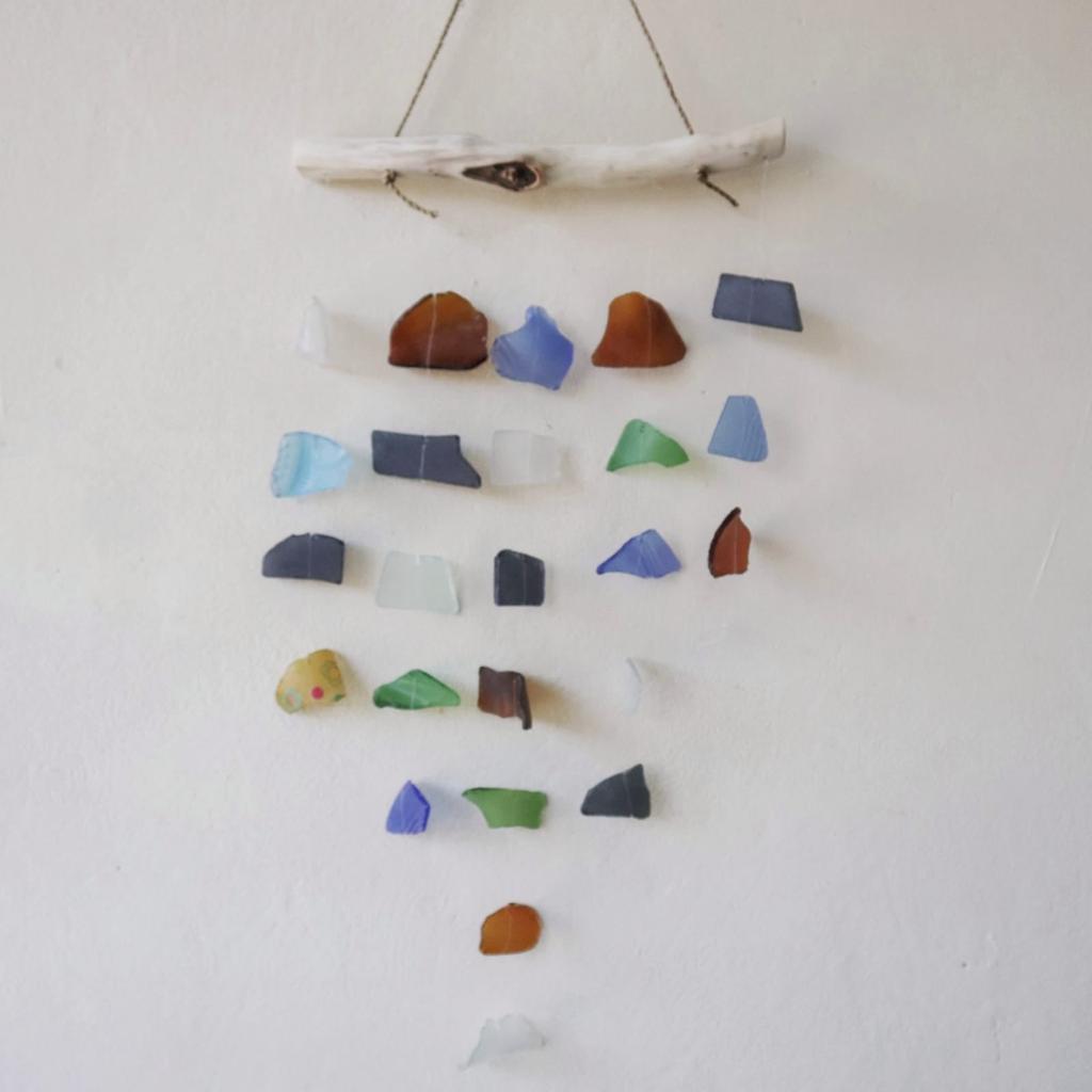 Wind Chimes Five Strings Multicolor Hanging