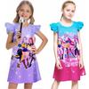 KPop Demon Hunters Print Casual Girls' Princess Dresses