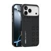 Деловой Тонкий Чехол из Углеродного Волокна для IPhone 17 Air 16E 15 14 Plus 13 12 Pro Max Невидимый Магнитный Защитный Чехол для Беспроводной Зарядки