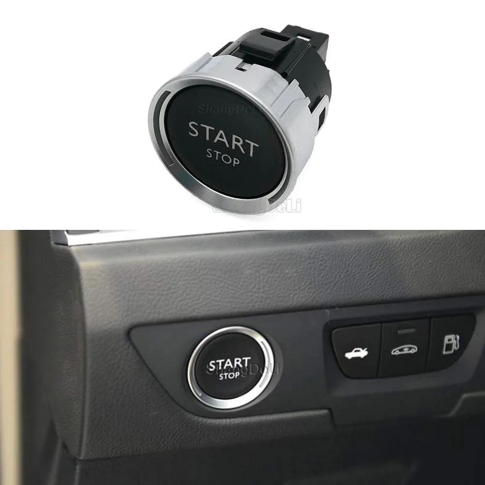 Новая оригинальная 6-контактная кнопка запуска двигателя и остановки для Peugeot 408 2008 3008 308 508 для Citroen C4 C5 аксессуары 96777946