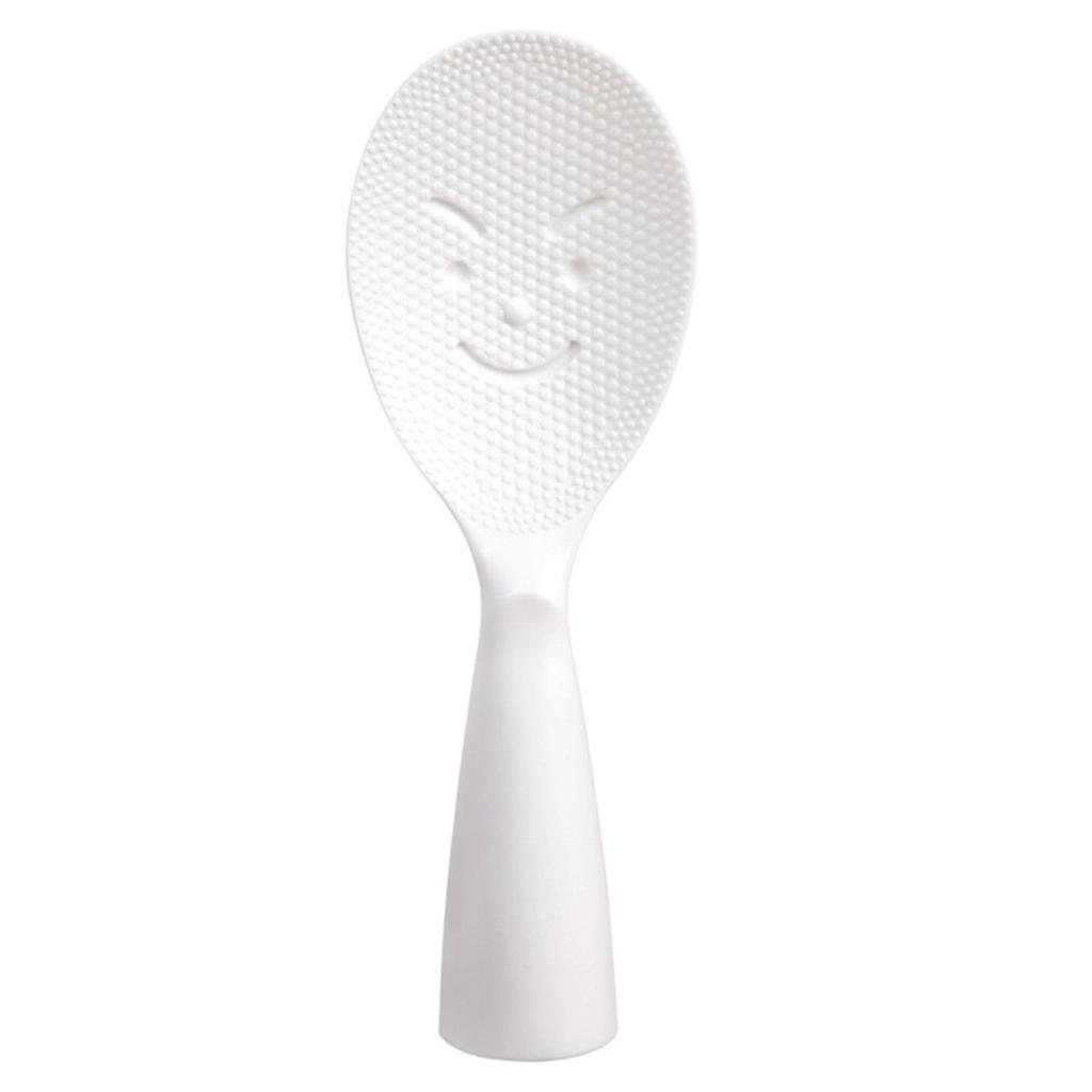 Dinnerware Stand-up Non-Stick Smiling Face Spatula Serving Spoons Rice Paddle Rice Scooper