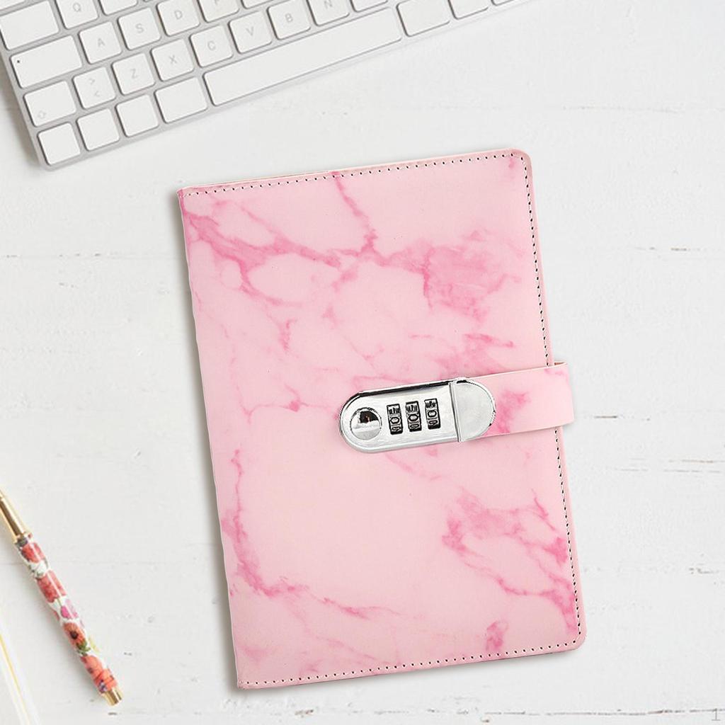 Дневник с блокировкой, 100 листов/200 страниц, журнал с блокировкой паролем для мужчин и женщин