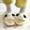 Милые тапочки для собак 2024 года, весенняя новая верхняя одежда, обувь для пар, нескользящая толстая подошва, модная пляжная обувь для женщин, сандалии Kawaii