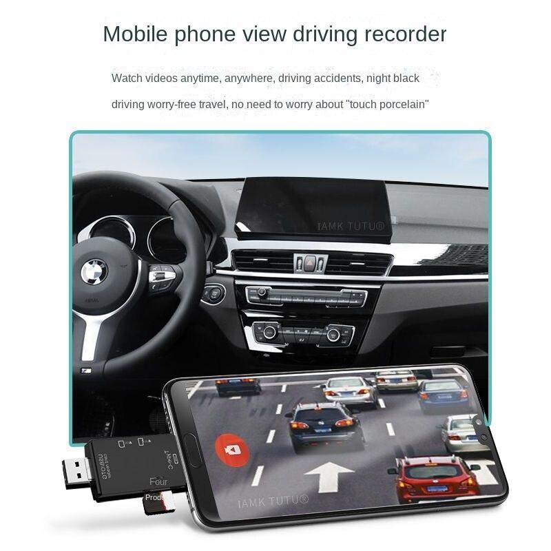 Мобильный телефон, компьютерный кард-ридер, карта памяти, U-диск, SD-карта, многофункциональное преобразование TF-карты, с Type-c, USB, микроинтерфейсом