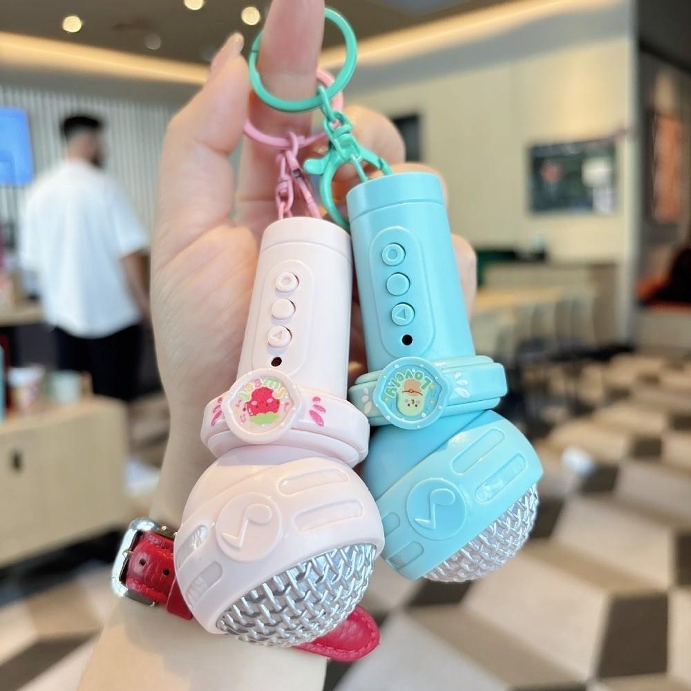 Multifunctional Recording Voice Recorder Keyring Recording Microphone Keyring Children Gifts