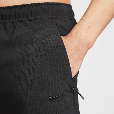 Nike Мужские черные брюки-карго Dri Fit, умеренные