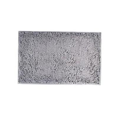 40X60CM Коврик для ванной комнаты, водопоглощающий, темно-серый, противоскользящий, ПВХ, утолщенный, коврик для двери для отеля
