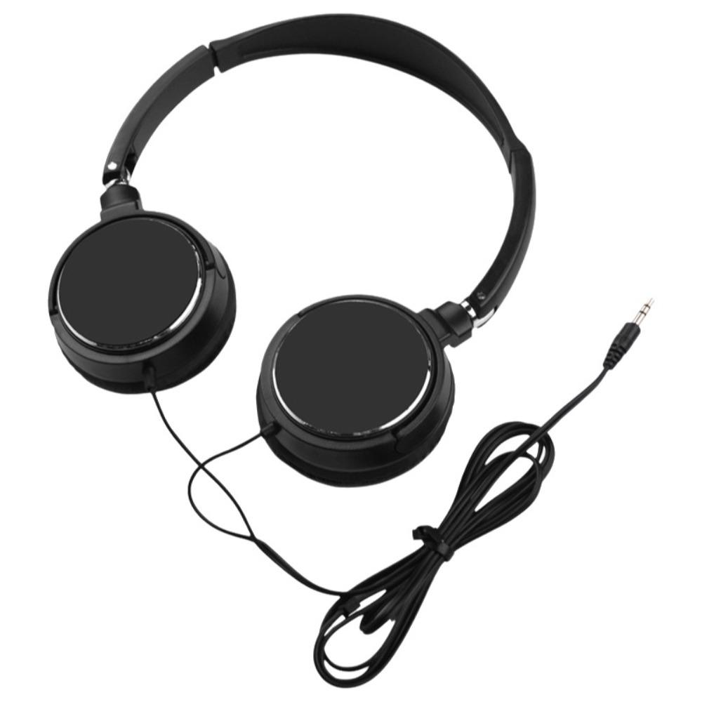 Soft Ear Pads Wired Headphones Lightweight Computer Headphones Head Mounted Earphones Computer Use
