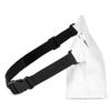 Hurtel Waterproof White PVC Waist Pouch