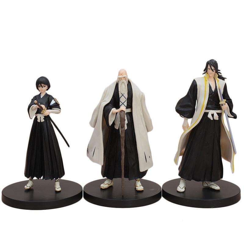 15 см Аниме SOLID AND SOULS BLEACH Кучики Рукия Фигурка Стоящая Нож Модель Игрушка Подарок Коллекция Фигурка Действия ПВХ