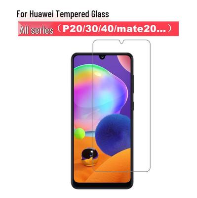 Защитное стекло для экрана Huawei P40/Honor X30/X10 Mate60 Nova6 - Защита от отпечатков пальцев, Покрытие половины экрана