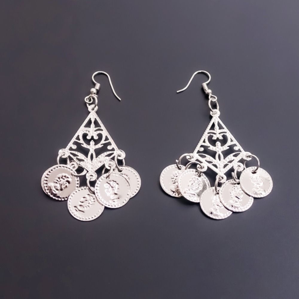 Винтажное ожерелье Индийские серьги Костюмные аксессуары Аксессуары для волос Женщины