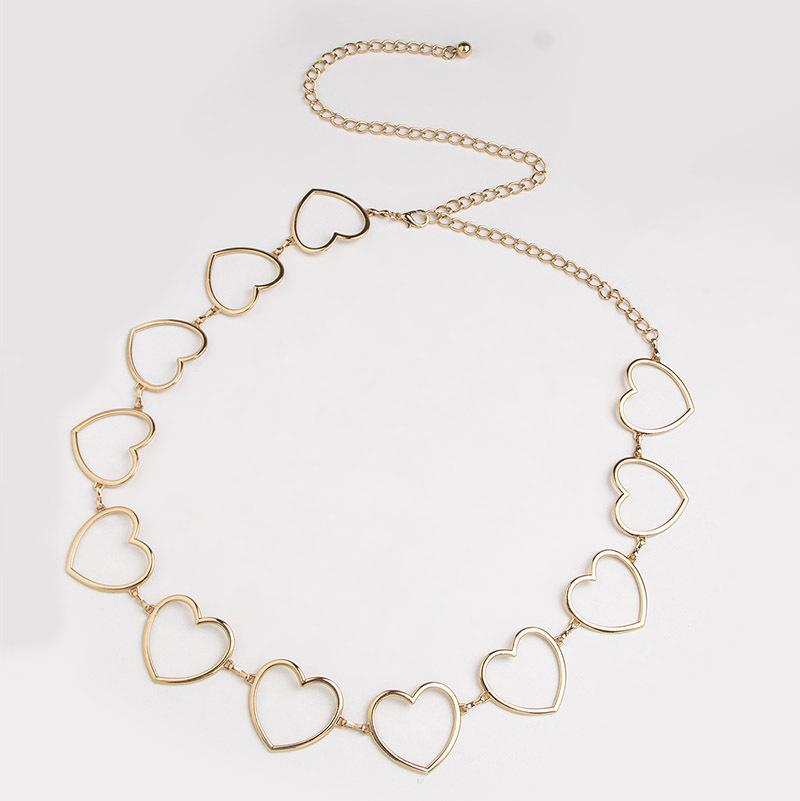 Retro Women's Waist Chain Animal Western Style Versatile Fashion Women's Waist Chain Metal Belt Women's Waist Chain