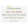 Raw Shea Butter, Soap, Vitamin E, Rosemary, Myrrh, and Frankincense, 5 Oz (141 G)