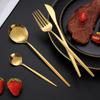 Набор столовых приборов Wutuo Gold из нержавеющей стали 304