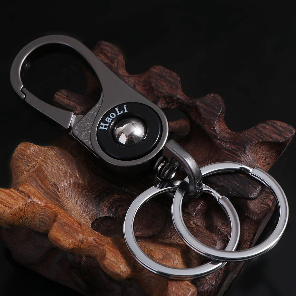 Polishing Titanium Car Keychain Zinc Zinc Zinc Alloy Titanium Keyring Key Pendant