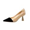 2024 Fashion Women's Shoes Shallow-mouthed Women's High-heeled Shoes Sexy Pointed Toe High-heeled Shoes Zapatos De Mujer