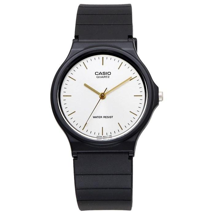 Casio MQ-24-7E2L Analog Watch, Silver Urethane Band, Unisex