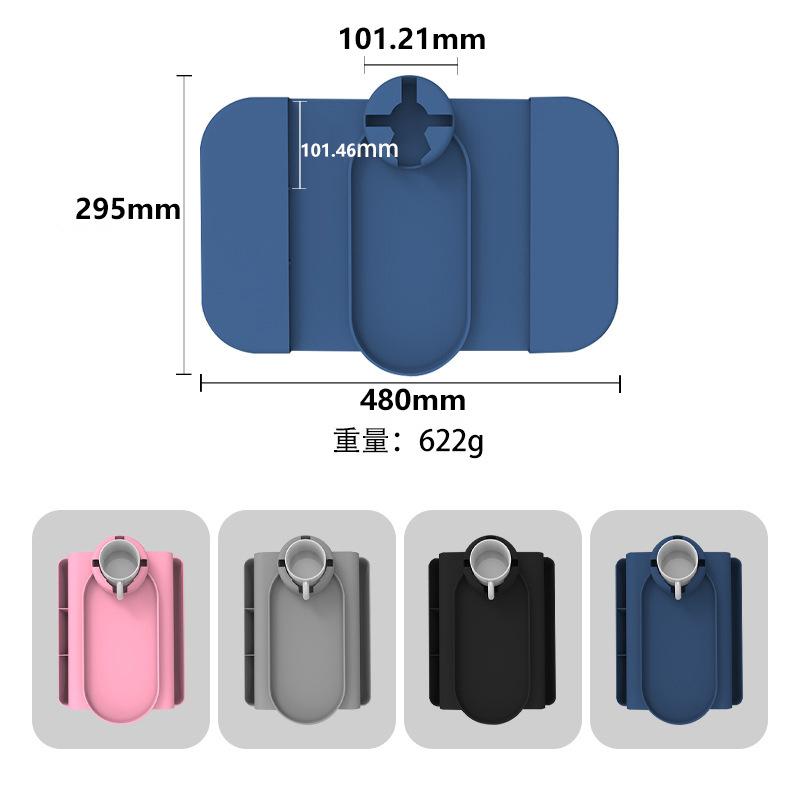 1PCS Silicone Sofa Cup Coaster for Living Room Couch, Non-Slip Drink Holder Organizer Mat Coffee Tea Mug Pad