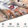 1 шт. Himouto! Фланелевое одеяло с принтом Умару-тян, Высококачественное, Для всех сезонов, Декор для дома, Тепло и уют, Идеально для рождественских подарков