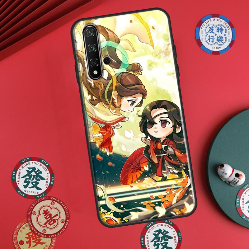 Чехол Tian Guan Ci Fu для Huawei P30 P20 P40 Lite P60 Pro Nova 5T 12s 12i 11i Y90 Y70 Y60 Y61 Y91 Y72 9 10 SE